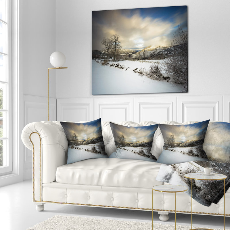 Housse de coussin carré et insert, 18 po x 18 po