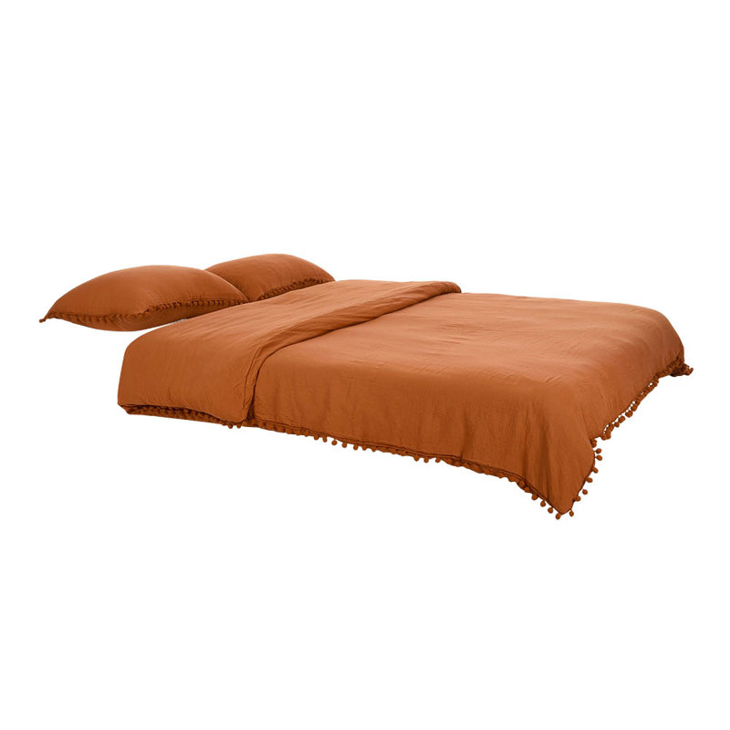 Standard Sheet Set, Orange, Double (4'6)