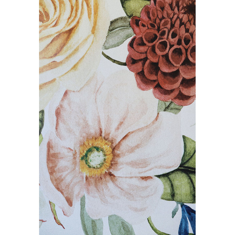 Floral Wallpaper, Pre-Pasted