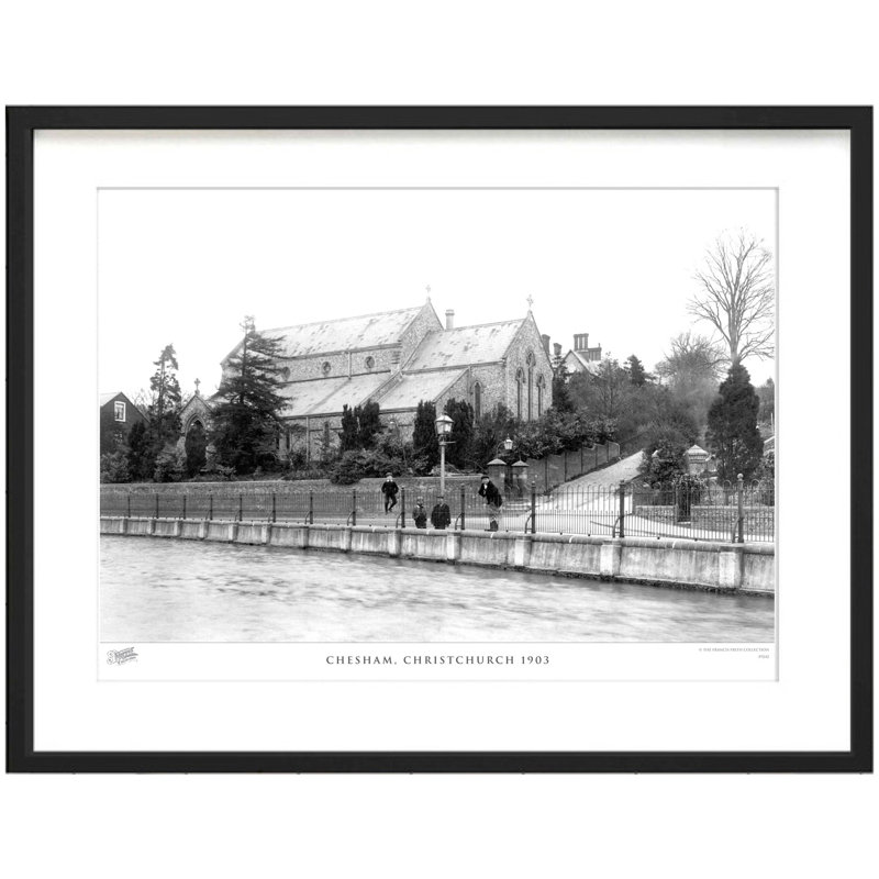 Chesham, Christchurch 1903 by Francis Frith - Single Picture Frame Print, 40cm H x 50cm W x 2.3cm D