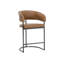 MARRIS BARSTOOL - GUNMETAL - MILLIKEN COGNAC-1780721355