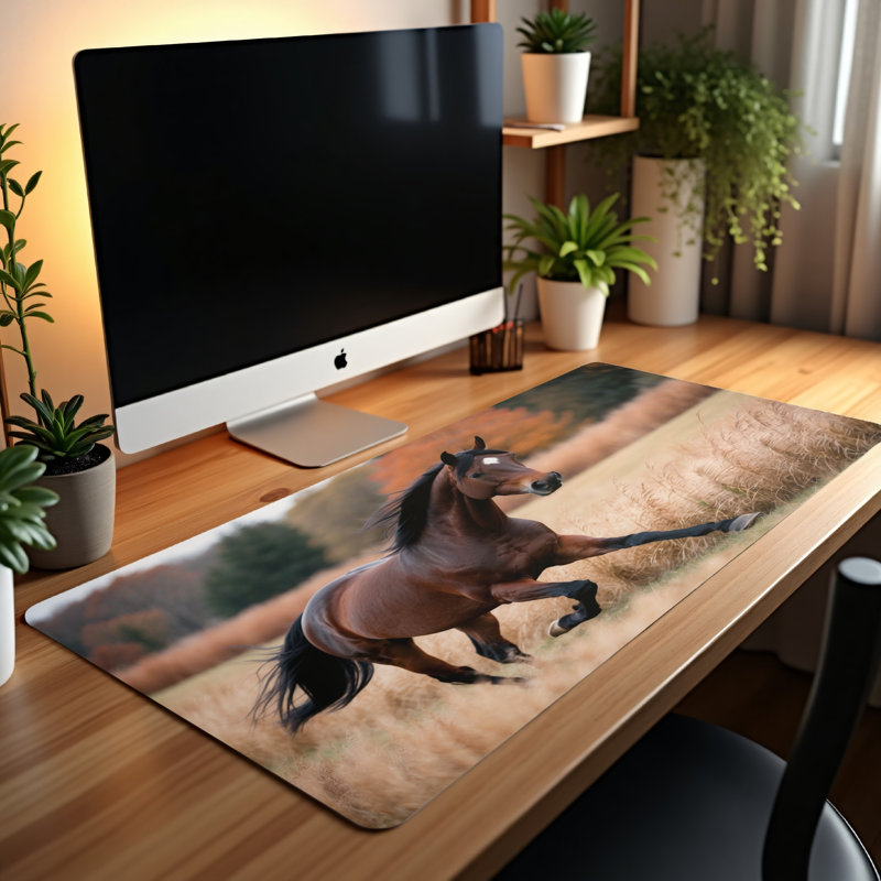 Polyester Desk Pad, 14.4x12.1
