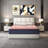12-inch unique patterned fabric design with individually pocketed springs and graphite-infused cooling hybrid mattress-656866419
