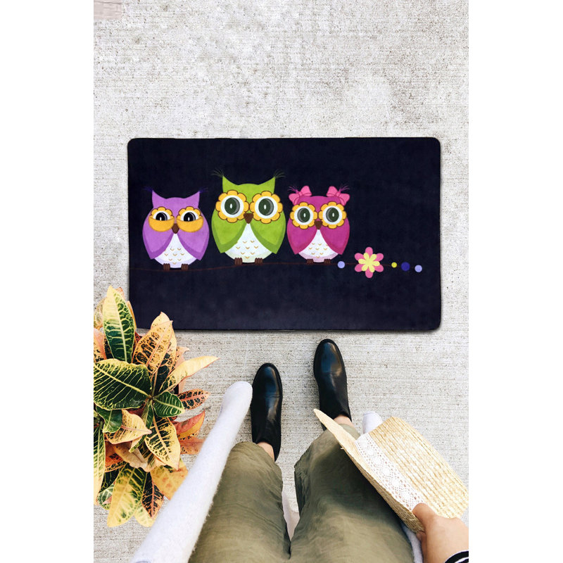 Durable PVC Doormat, Non-Slip Underside, 15.7 x 23.6 inches | 100% PVC Material, Machine Washable at 86°F | Perfect for Indoor & Outdoor Use, Easy to Clean, Stylish & Functional Welcome Mat