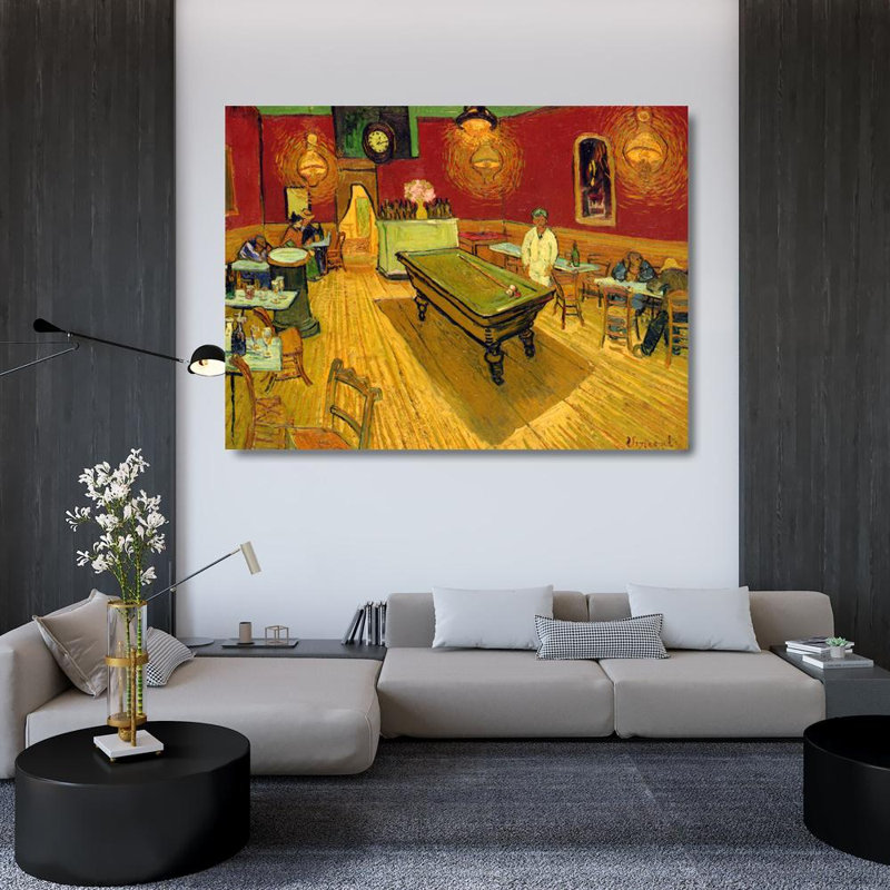 Night Cafe, 36" H x 48" W