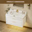 Ensemble de meuble-lavabo simple 48 po avec plateau Mayatte Grado-968544390-1000286036
