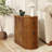 Charging End Table with Drawers - Modern Sofa Side Table with Built-in AC Outlets and USB Ports