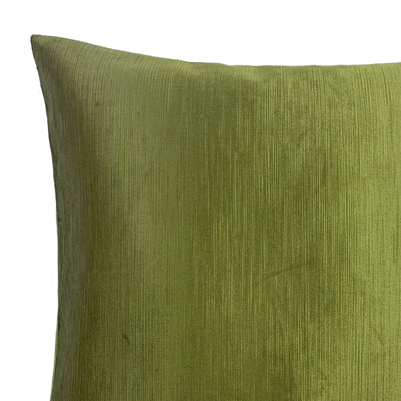 Feather Reversible Throw Pillow, Green, 20" x 20"