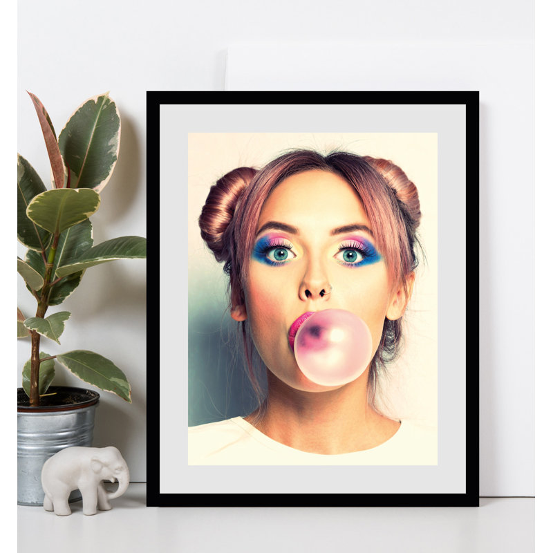Woman - Single Picture Frame Print