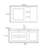 Light luxury retro style bathroom cabinet