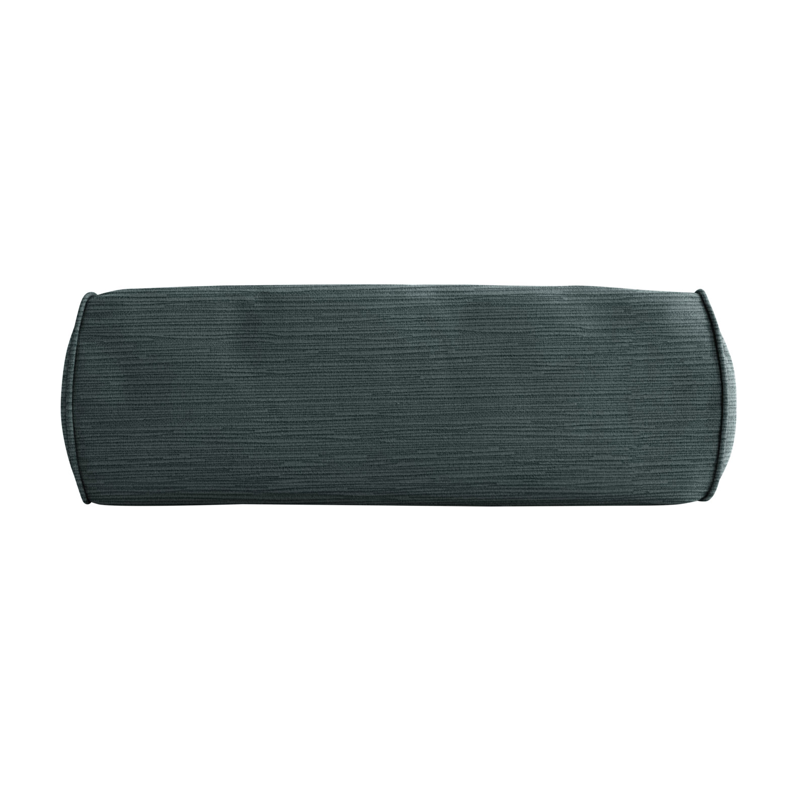Throw Pillow, 6" x 20", Dark Gray