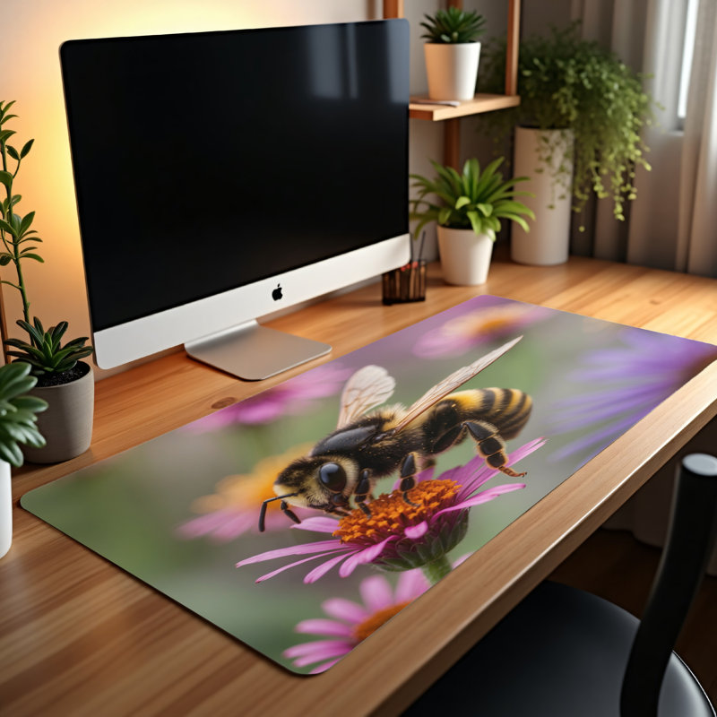 Polyester Desk Pad, 23.6x13.8