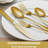 Mercer41 Joncarlo Stainless Steel Flatware Set - Service for 8