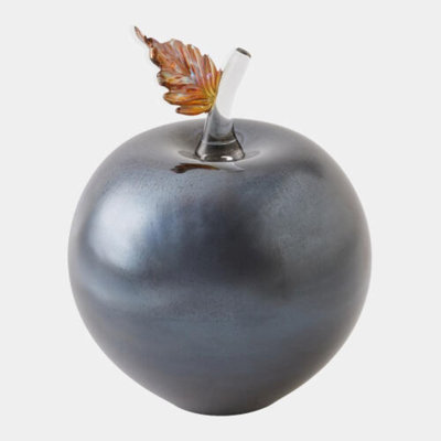 Apple-Bronze 10"H x 8"W x 8"D Decorative Sculpture