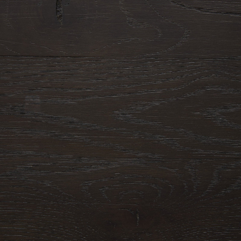 Posada Media Console-worn Black Oak