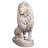 Stately Chateau Lion Left Facing Garden Statue
