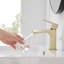 Robinet de salle de bains monotrou avec ensemble de drainage-88998807