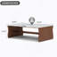 Table basse moderne avec plateau en faux marbre, table d'appoint, table de cocktail pour le bureau du salon-1135286082