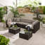 Miacomet Modular PE Rattan Garden Sofa Set and Table for Modern Gardens and Patios (Cover Included)-759147928-716815922