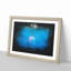 Jellyfish In Pink & Blue With Sunlight Paint Splash - Picture Frame Graphic Art-56866674-56866678