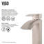 Lavabo de salle de bain rectangulaire en verre avec robinet H 12 po Donatello Sottile L 22 po x l 14 po x H 5 po