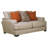 Sebbi 2 Piece Polyester Sofa and Loveseat Living Room Set