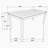 Grey And Dark Grey 5-Piece Rectangular Dining Set-1463331972
