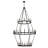 3 Tier Wheel-Shaped chandelier with E12 Base Bulb and 36 Lights-1503273524