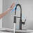 Touch Kitchen Faucet With Pull Down Sprayer-124897553