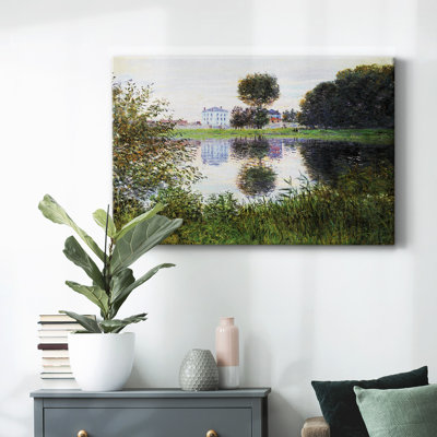 The Ball Shaped Tree, Argenteuil, 1876-Gallery Wrapped Canvas