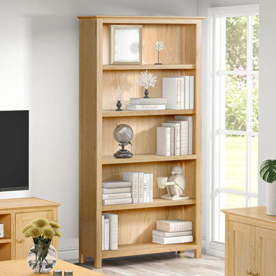 Malila 180cm H x 90cm W Bookcase