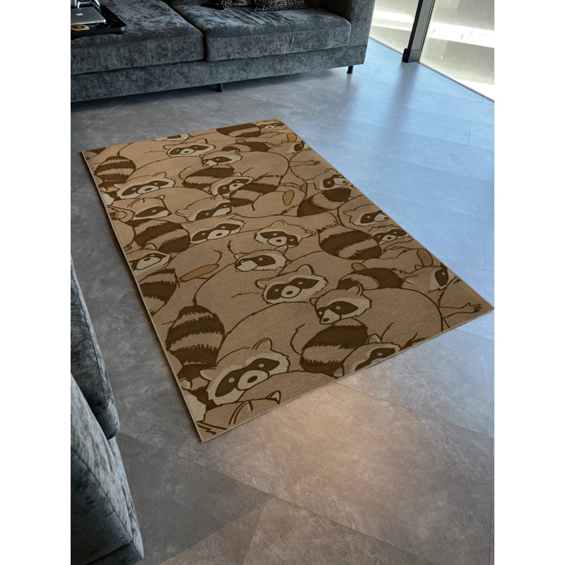 Tapis intérieur / extérieur Chiem, Rectangle 2 pi 7 po x 4 pi 11 po
