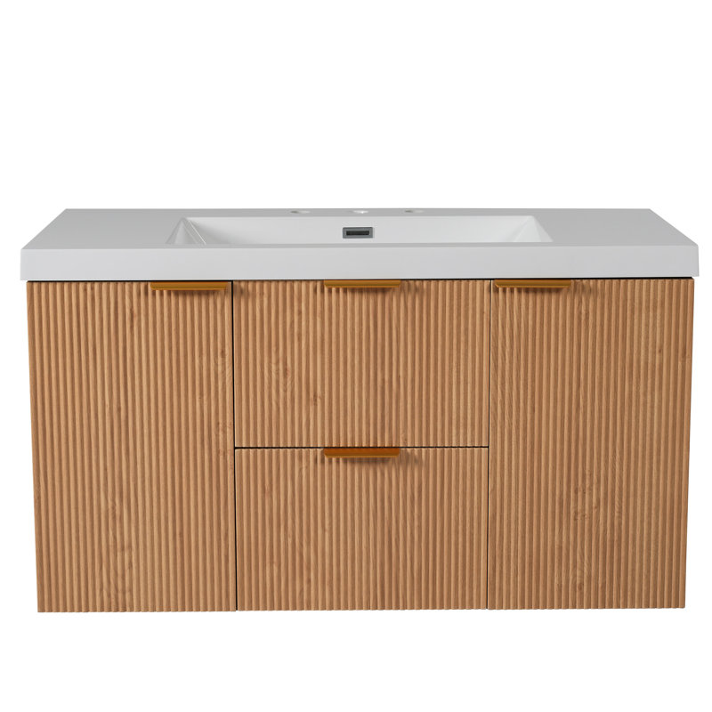 Meuble-lavabo mural Delmar, 42"