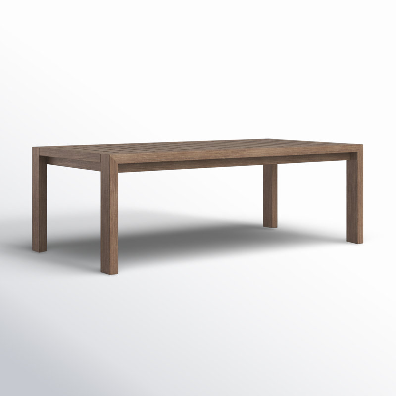 Chaudry 52'' Wood Outdoor Coffee Table
