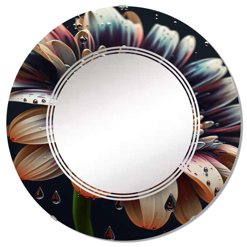 Miroir mural Ondre, 32 po x 32 po