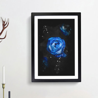 Trio of Blue Roses - Framed Print