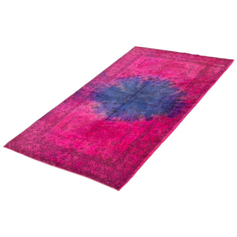 Color Transition Pink Rug 4'4" x 7'5"
