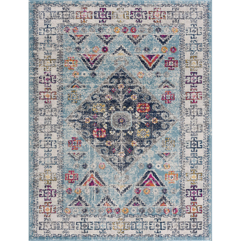 Cobien Oriental Indoor Rug, Rectangle 2' x 3'