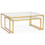Glass Nesting Cocktail Table