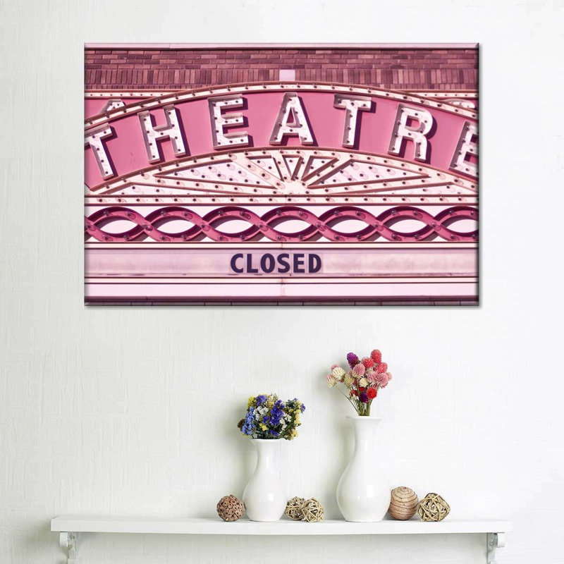 " Theatre Canvas Print ", 8" H x 12" W x 1" D