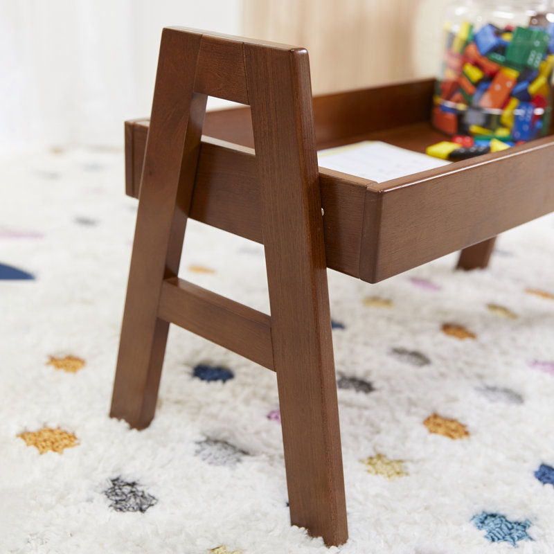 Dark Walnut Adjustable Stacking Shoe Organizer