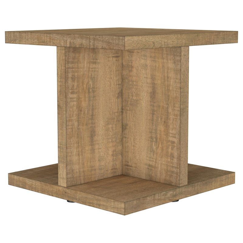 Modern Metron Mango Square End Table