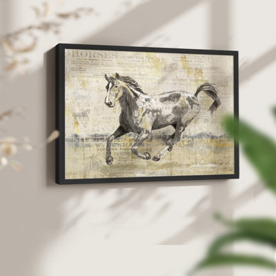 Golden Stallion II - reproduction encadrée - réarmable