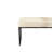 Upholstered Cowhide Bench