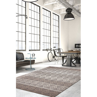 Tapis gris Sienna 6 pi 2 po x 8 pi 9 po