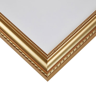 Jedaiah Gold Solid Wood Gilded Picture Frame