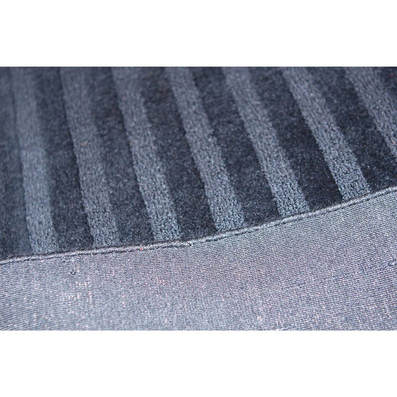 Hand Woven Wool Striped Area Rug