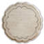 Solid Wood Pedestal End Table