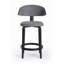 Fila Upholstered Stool with Solid Wood Frame-1128834859