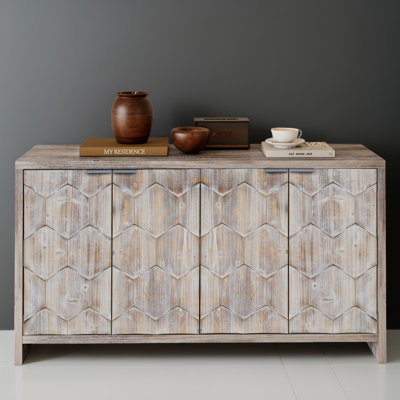 60" Kitchen Storage Sideboard Buffet Cabinet Console Table